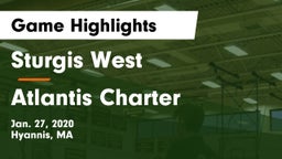 Sturgis West  vs Atlantis Charter Game Highlights - Jan. 27, 2020