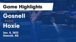 Gosnell  vs Hoxie  Game Highlights - Jan. 8, 2022