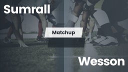 Matchup: Sumrall  vs. Wesson  2016