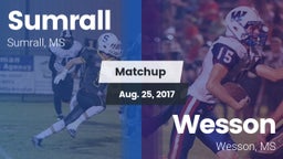 Matchup: Sumrall  vs. Wesson  2017