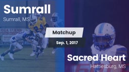 Matchup: Sumrall  vs. Sacred Heart  2017