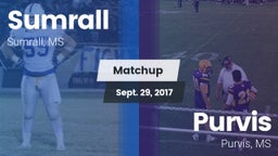 Matchup: Sumrall  vs. Purvis  2017