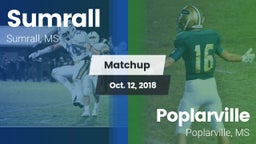 Matchup: Sumrall  vs. Poplarville  2018