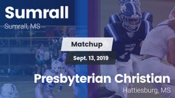Matchup: Sumrall  vs. Presbyterian Christian  2019