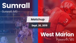Matchup: Sumrall  vs. West Marion  2019