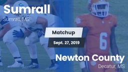 Matchup: Sumrall  vs. Newton County  2019