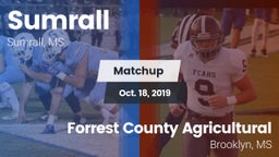 Matchup: Sumrall  vs. Forrest County Agricultural  2019