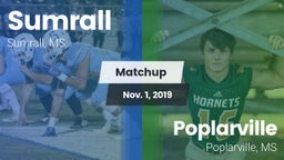Matchup: Sumrall  vs. Poplarville  2019