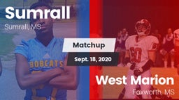 Matchup: Sumrall  vs. West Marion  2020