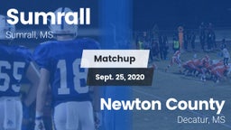 Matchup: Sumrall  vs. Newton County  2020