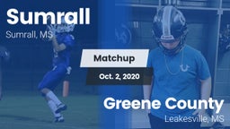Matchup: Sumrall  vs. Greene County  2020