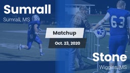 Matchup: Sumrall  vs. Stone  2020