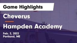 Cheverus  vs Hampden Academy Game Highlights - Feb. 2, 2022