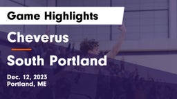 Cheverus  vs South Portland  Game Highlights - Dec. 12, 2023