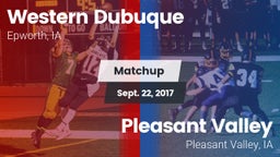 Matchup: Western Dubuque vs. Pleasant Valley  2017