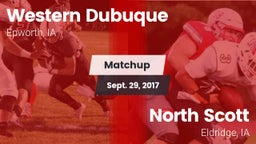 Matchup: Western Dubuque vs. North Scott  2017