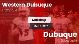 Matchup: Western Dubuque vs. Dubuque  2017