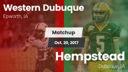 Matchup: Western Dubuque vs. Hempstead  2017