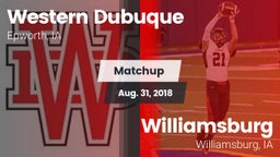 Matchup: Western Dubuque vs. Williamsburg  2018