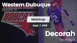 Matchup: Western Dubuque vs. Decorah  2018