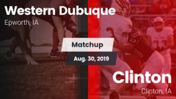 Matchup: Western Dubuque vs. Clinton  2019