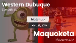 Matchup: Western Dubuque vs. Maquoketa  2019