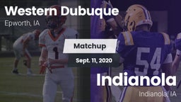 Matchup: Western Dubuque vs. Indianola  2020