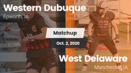 Matchup: Western Dubuque vs. West Delaware  2020