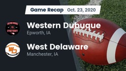 Recap: Western Dubuque  vs. West Delaware  2020