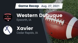 Recap: Western Dubuque  vs. Xavier  2021