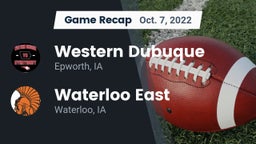 Recap: Western Dubuque  vs. Waterloo East  2022