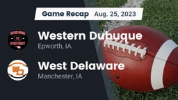 Recap: Western Dubuque  vs. West Delaware  2023