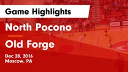 North Pocono  vs Old Forge Game Highlights - Dec 28, 2016