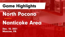 North Pocono  vs Nanticoke Area  Game Highlights - Dec. 10, 2021