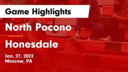 North Pocono  vs Honesdale  Game Highlights - Jan. 27, 2022