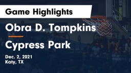 Obra D. Tompkins  vs Cypress Park   Game Highlights - Dec. 2, 2021