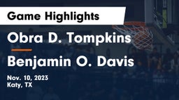 Obra D. Tompkins  vs Benjamin O. Davis  Game Highlights - Nov. 10, 2023