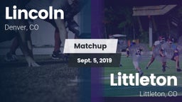 Matchup: Lincoln  vs. Littleton  2019