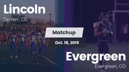 Matchup: Lincoln  vs. Evergreen  2019