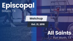 Matchup: Episcopal High vs. All Saints  2016