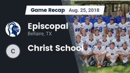 Recap: Episcopal  vs. Christ School 2018