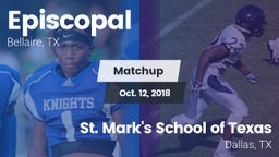 Matchup: Episcopal High vs. St. Mark's School of Texas 2018