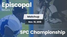 Matchup: Episcopal High vs. SPC Championship 2018