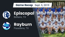 Recap: Episcopal  vs. Rayburn  2019
