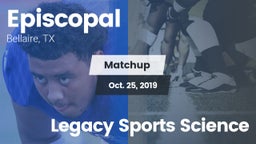 Matchup: Episcopal High vs. Legacy Sports Science 2019