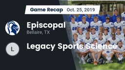Recap: Episcopal  vs. Legacy Sports Science 2019