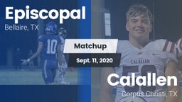 Matchup: Episcopal High vs. Calallen  2020
