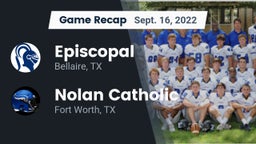 Recap: Episcopal  vs. Nolan Catholic  2022
