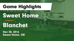 Sweet Home  vs Blanchet Game Highlights - Dec 30, 2016