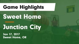 Sweet Home  vs Junction City  Game Highlights - Jan 17, 2017